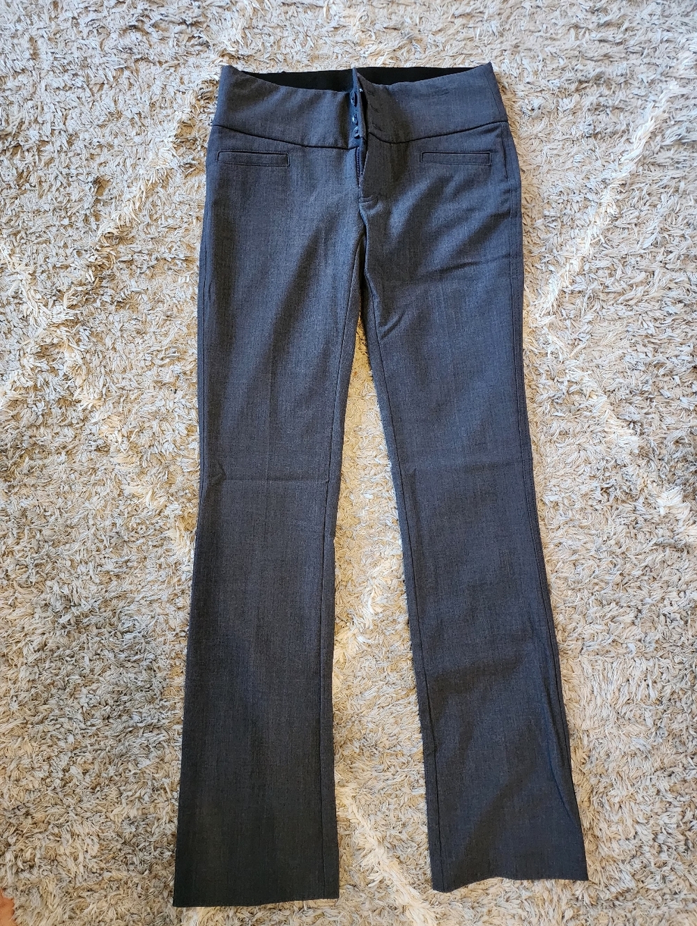 Women’s Dark Gray Stretch Dress Pants